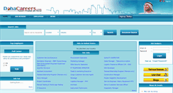 Desktop Screenshot of dohacareers.com